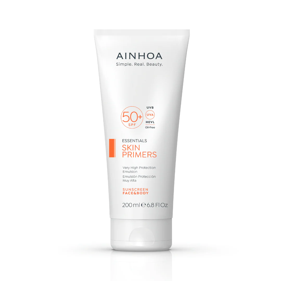 Ainhoa Skin Primers Very High Protection Face & Body Emulsion SPF 50 200ml All Skin Types