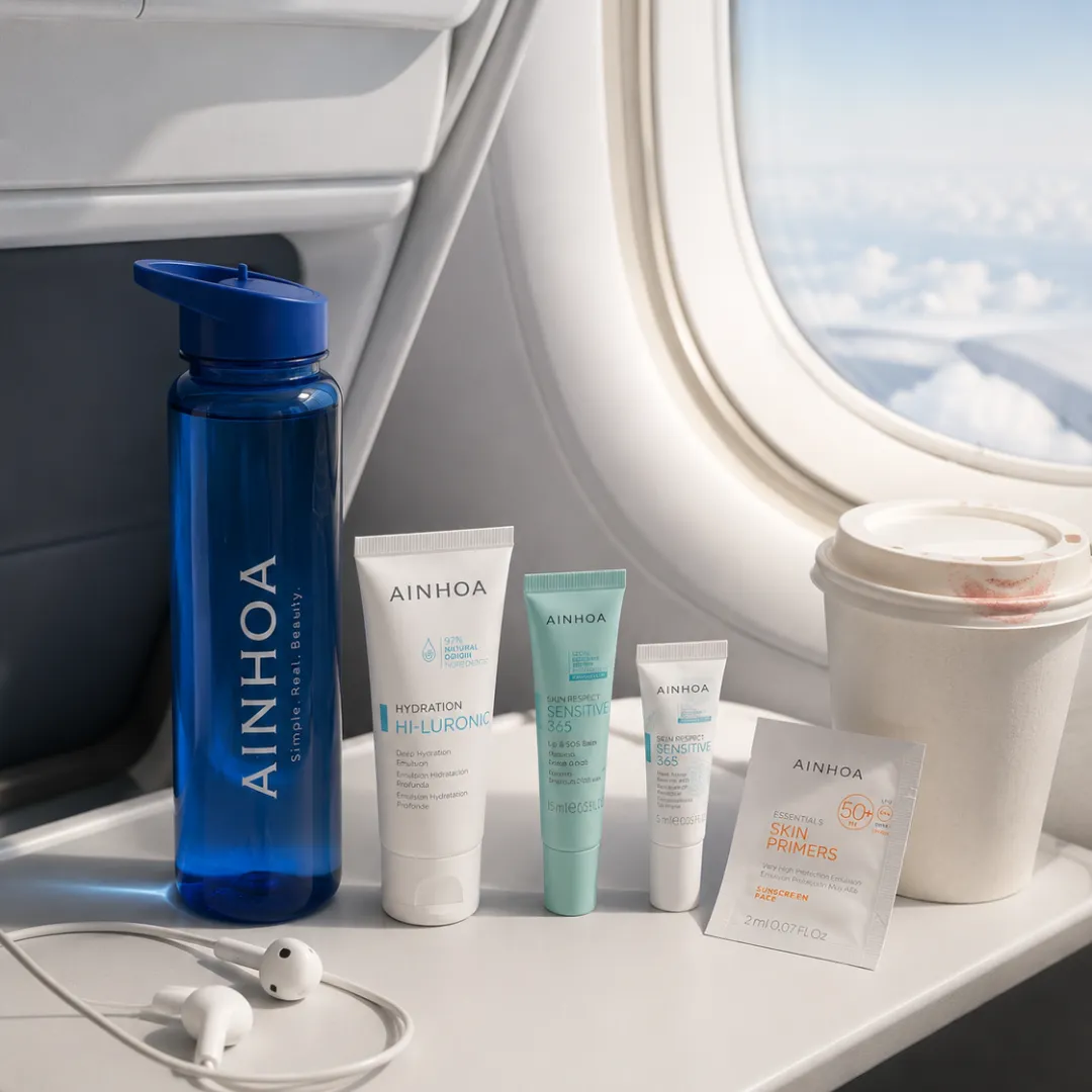 Ainhoa Hi-Luronic Deep Hydration Emulsion 50ml - TRAVEL & GYM SET - Afbeelding 3