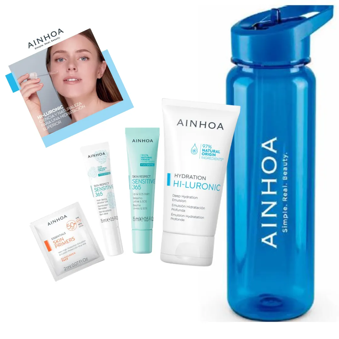 Ainhoa Hi-Luronic Deep Hydration Emulsion 50ml - TRAVEL & GYM SET