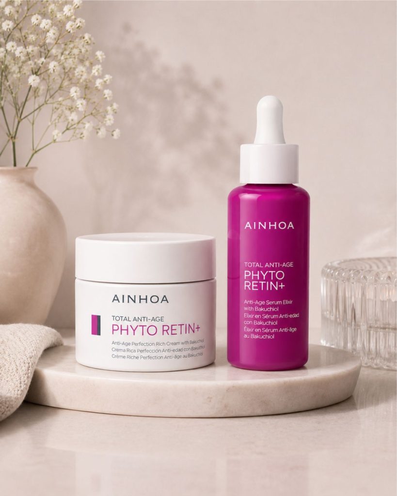 De kracht van Bakuchiol, in twee stappen. 🌿✨ 🤍 Serum en crème
